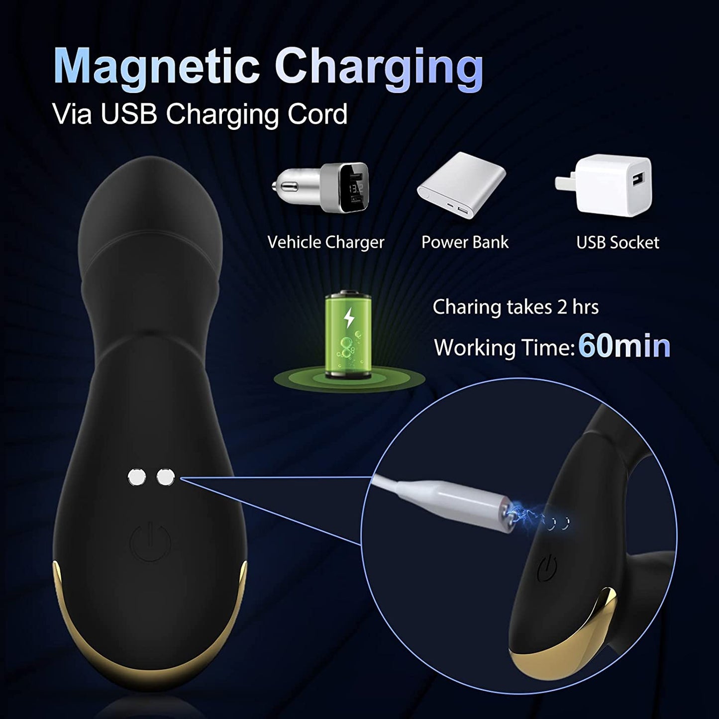 Sohimi Thrusting Anal Plug Prostate Massager