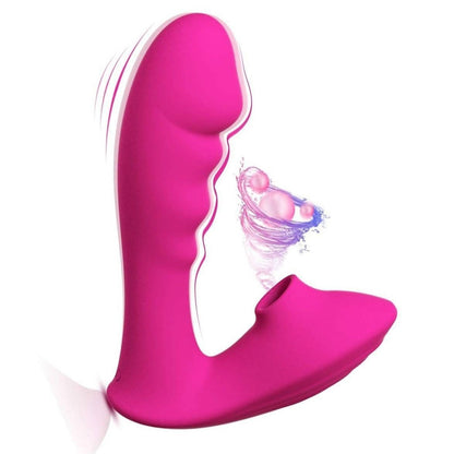 10 Sucking Modes G-Spot Stimulation Wearable Sucking Vibrator