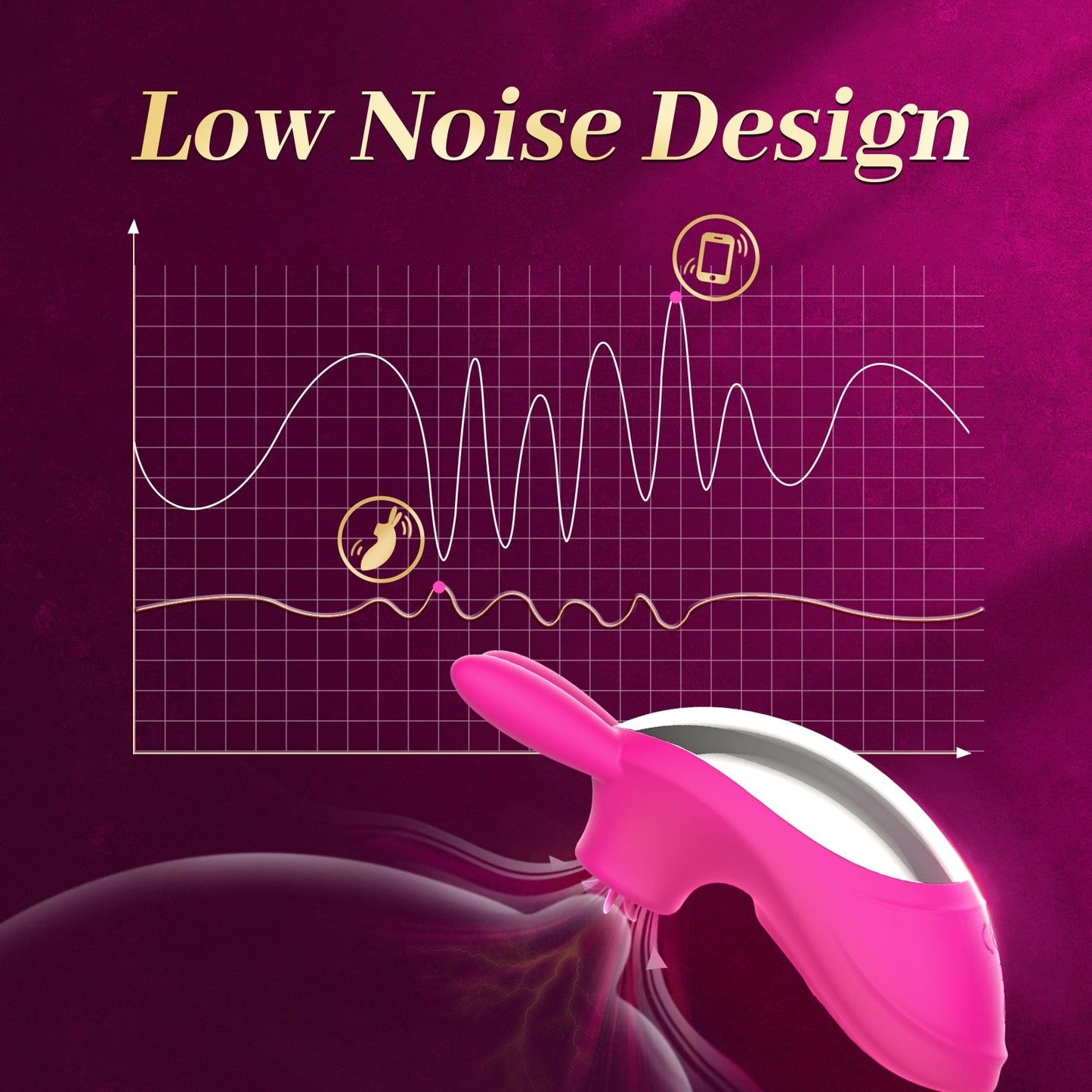 3-IN-1 Bunny Sucking Vibrator 10 Intense Frequencies & Superior Motor