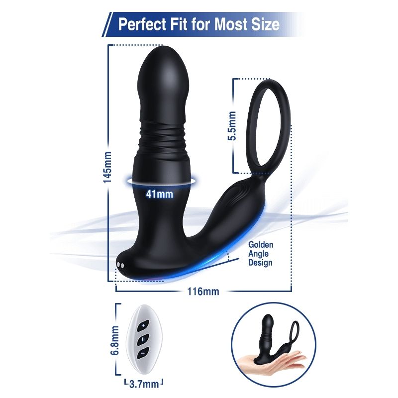 WALRUS | Sohimi 3 in 1 Anal Vibrator Strong Vibrating