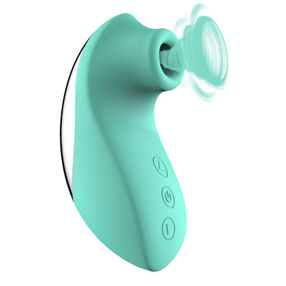 Portable Suction Silicone Nipple & Clit Vibrator