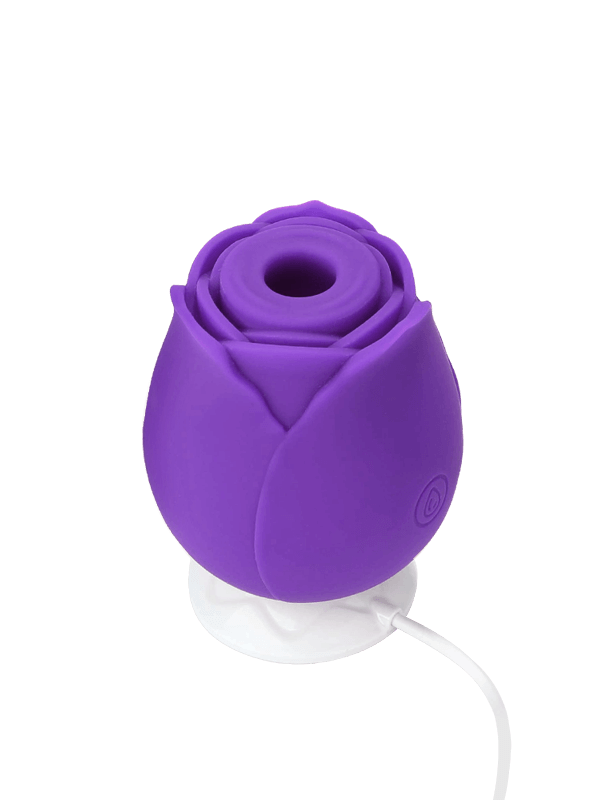 7 Suction Modes Rose Vibrator Toy Clit Vagina Massager